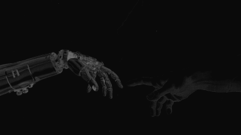 Human-supervised illustration